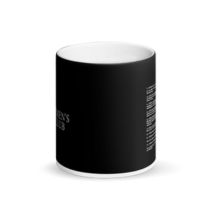 Gentlemen's Club Official Matte Black Magic Mug