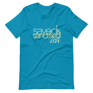 Saved Sanctifiedish Short-Sleeve Unisex T-Shirt
